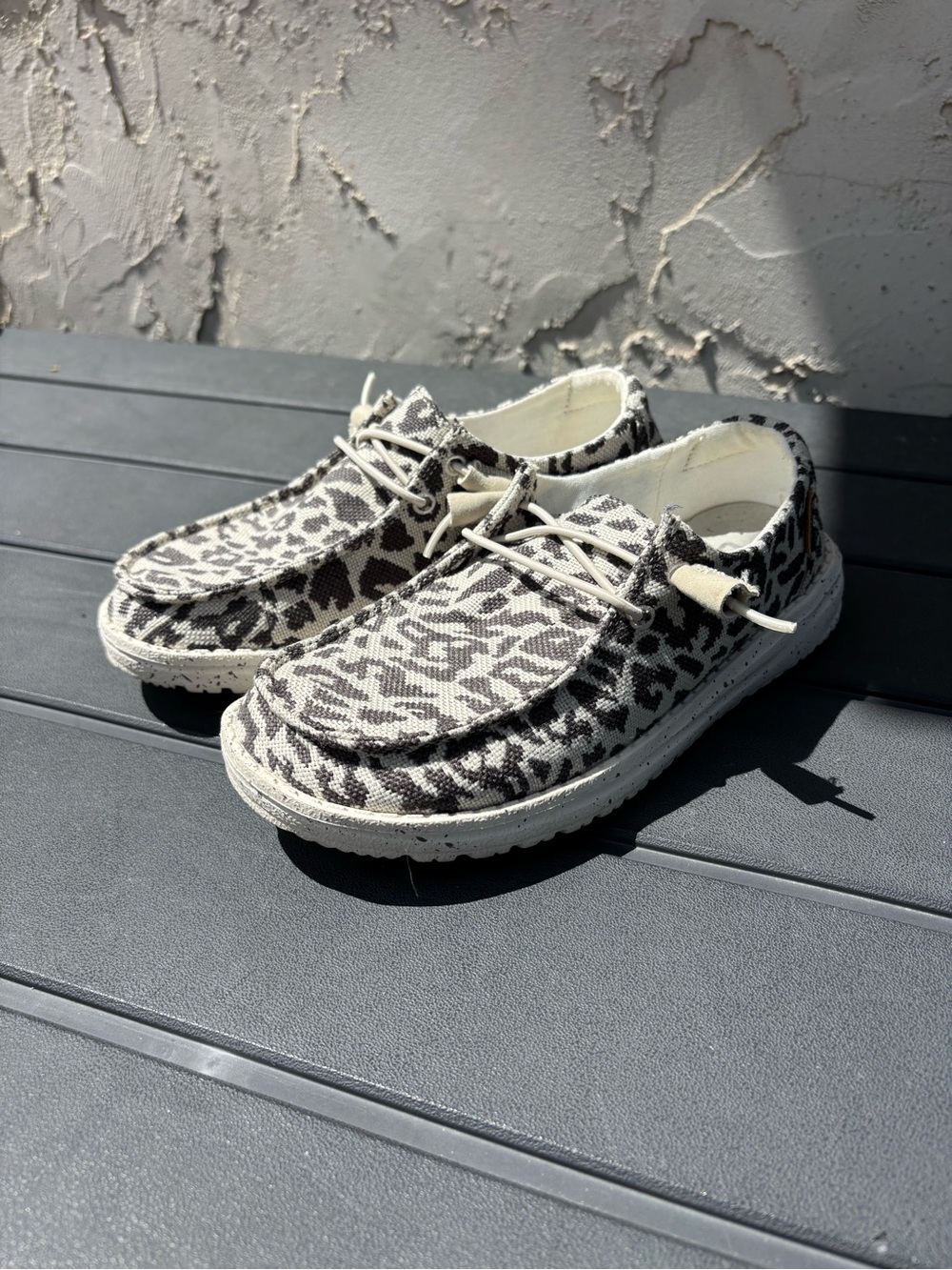 Women’s Animal Print Hey Dude’s